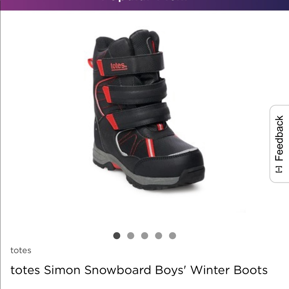 Totes kids snow boots